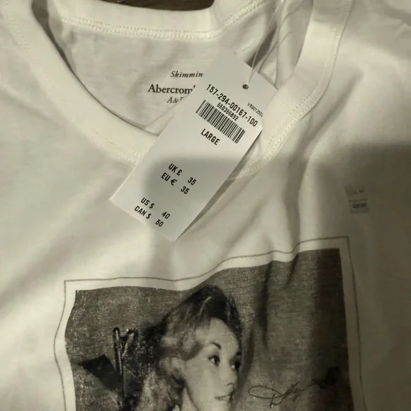 Abercrombie Dolly Parton Skimming Tee - Picture 4 of 4